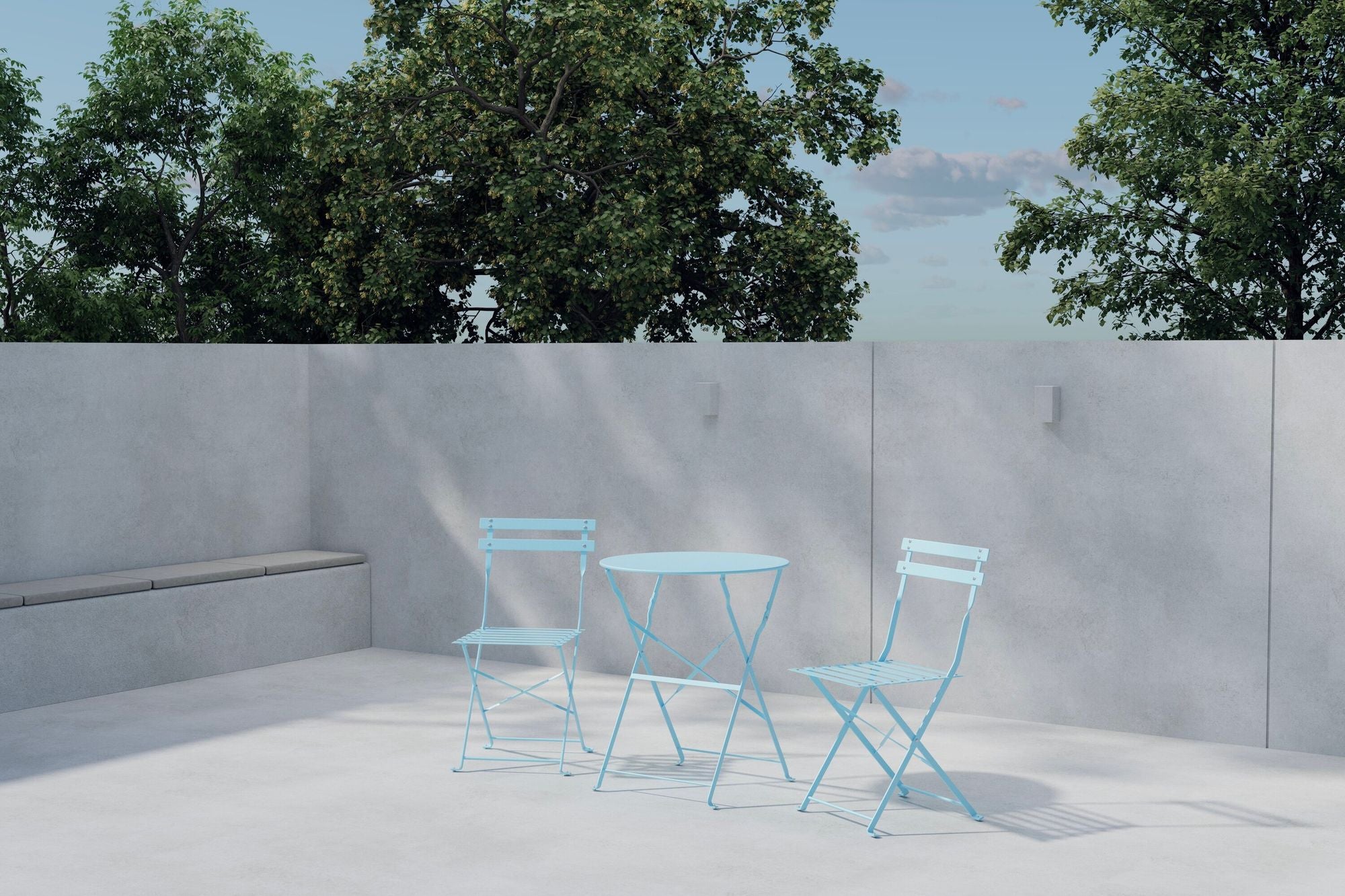 Venture Home Tao Cafe Set - Light Blue