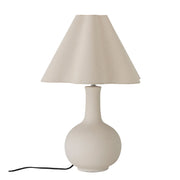 Bloomingville Heide Bordlampe, Hvid, Stentøj