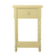 Bloomingville Salino Sidebord, Gul, Fyrretræ