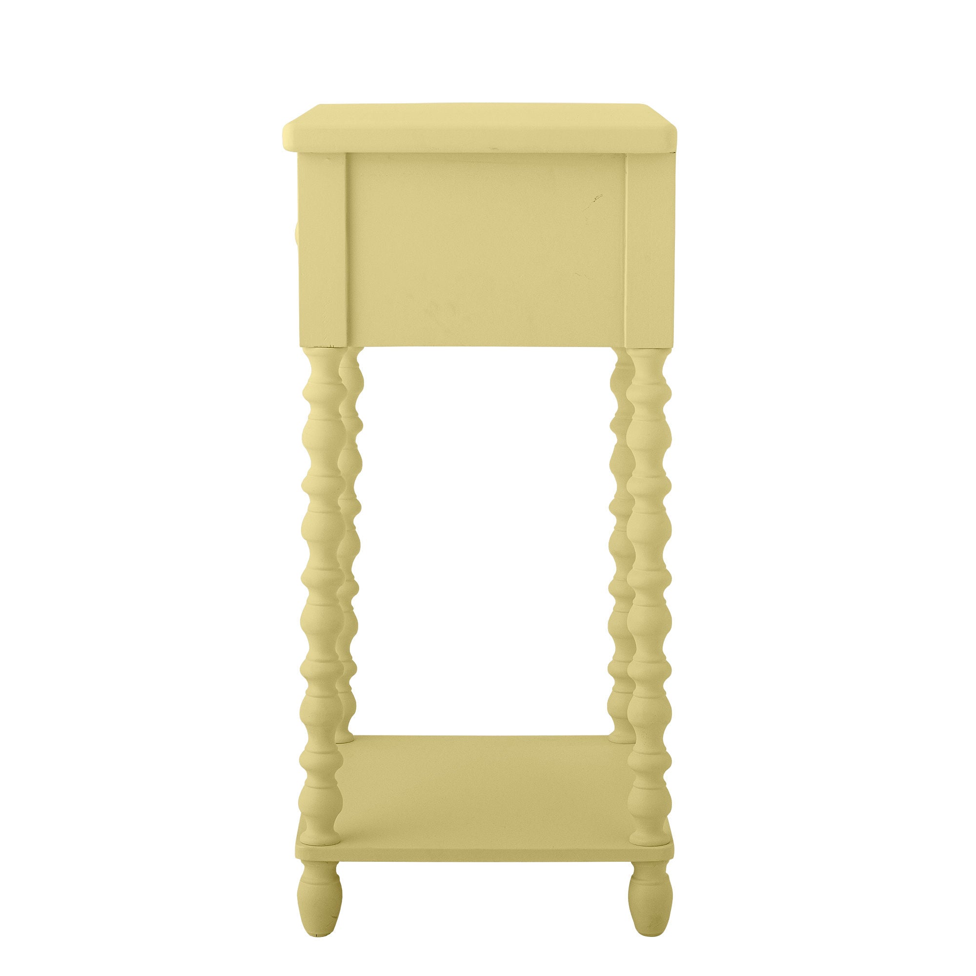 Bloomingville Salino Sidebord, Gul, Fyrretræ