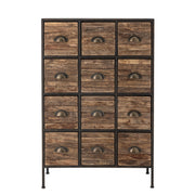 Creative Collection Matteo Kommode, Sort, Metal