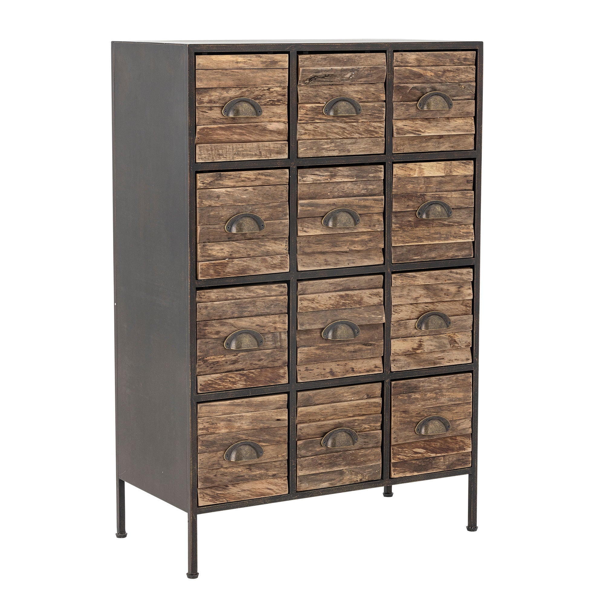 Creative Collection Matteo Kommode, Sort, Metal