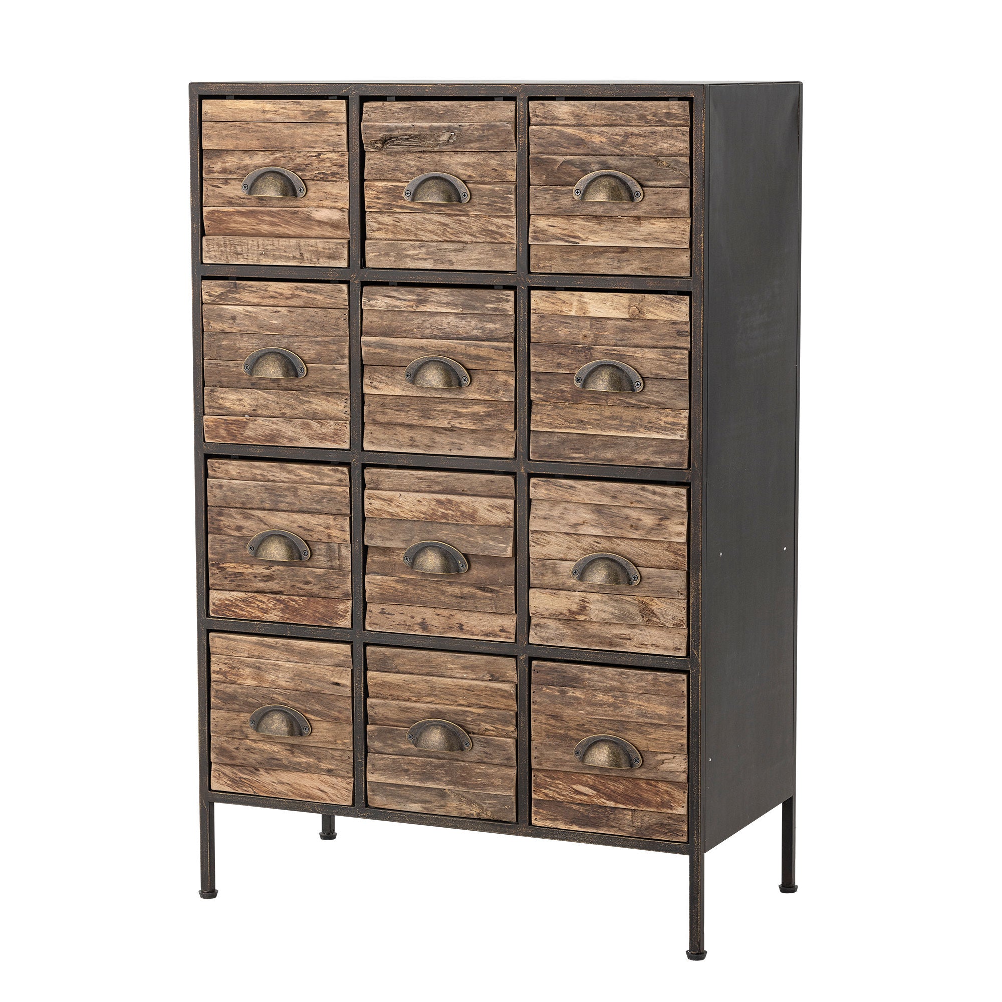 Creative Collection Matteo Kommode, Sort, Metal