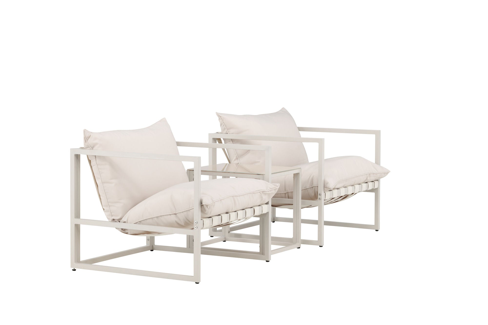 Venture Home Messina Lounge Set - Beige/Beige