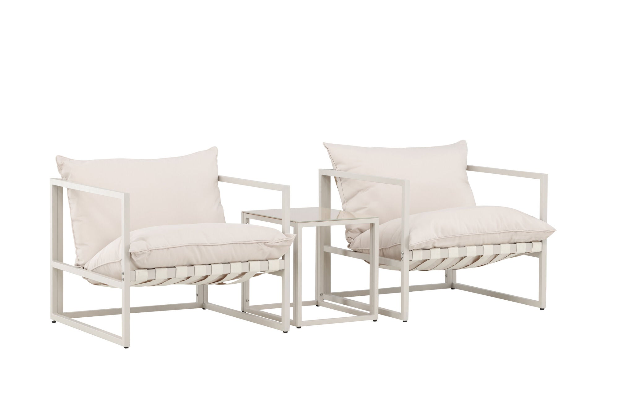 Venture Home Messina Lounge Set - Beige/Beige