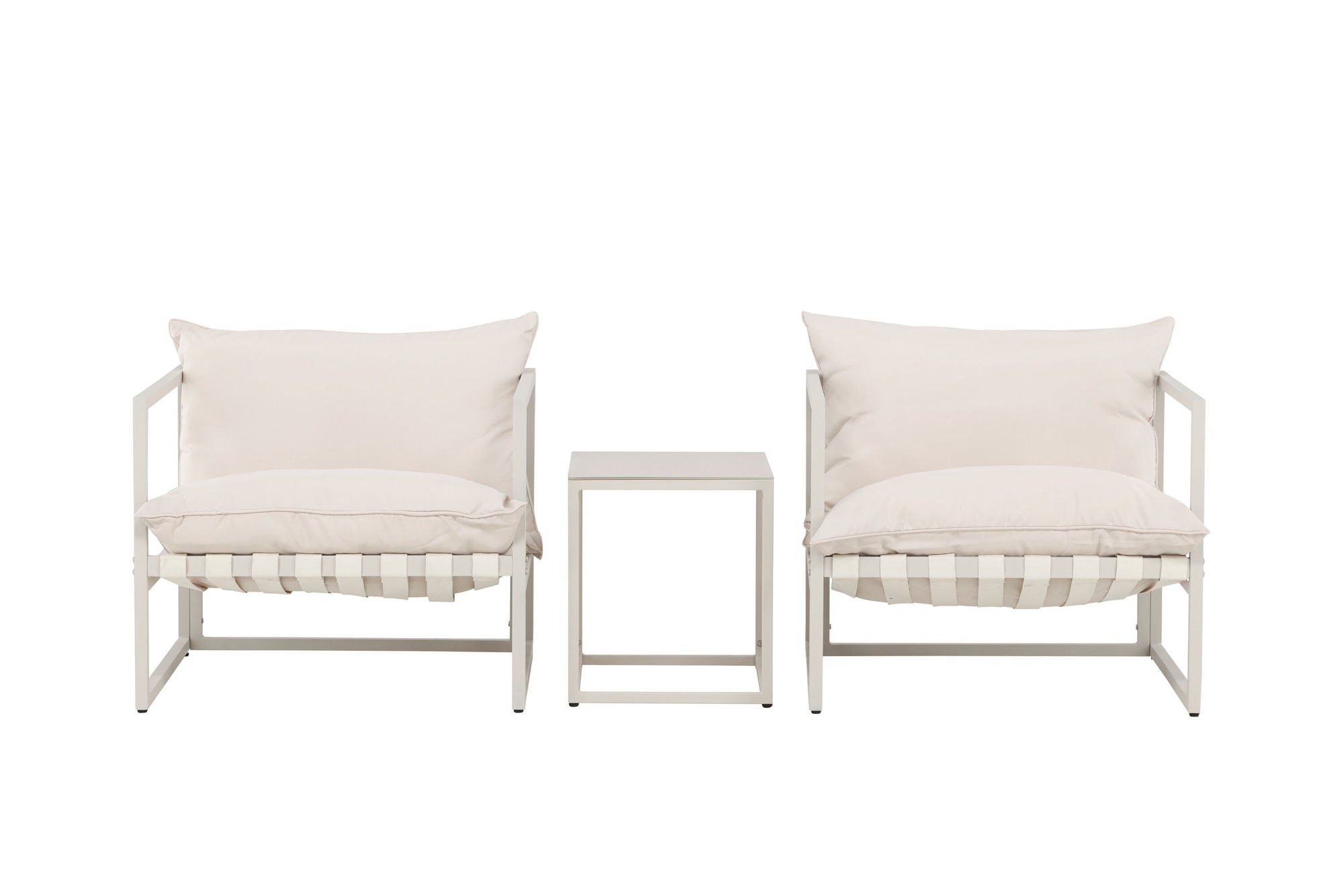 Venture Home Messina Lounge Set - Beige/Beige