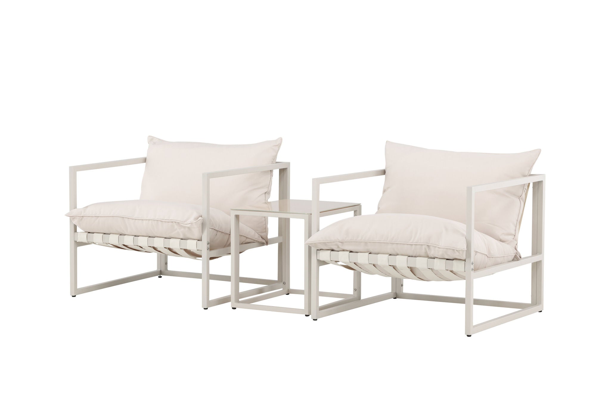 Venture Home Messina Lounge Set - Beige/Beige