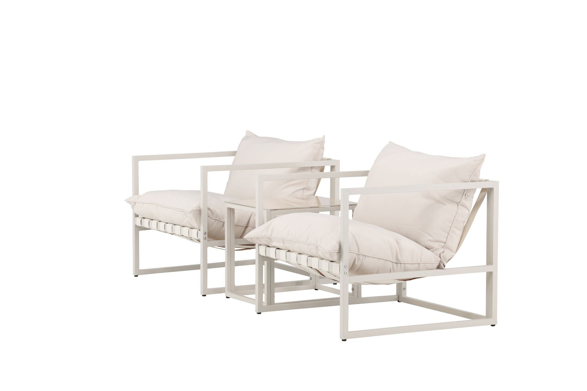 Venture Home Messina Lounge Set - Beige/Beige