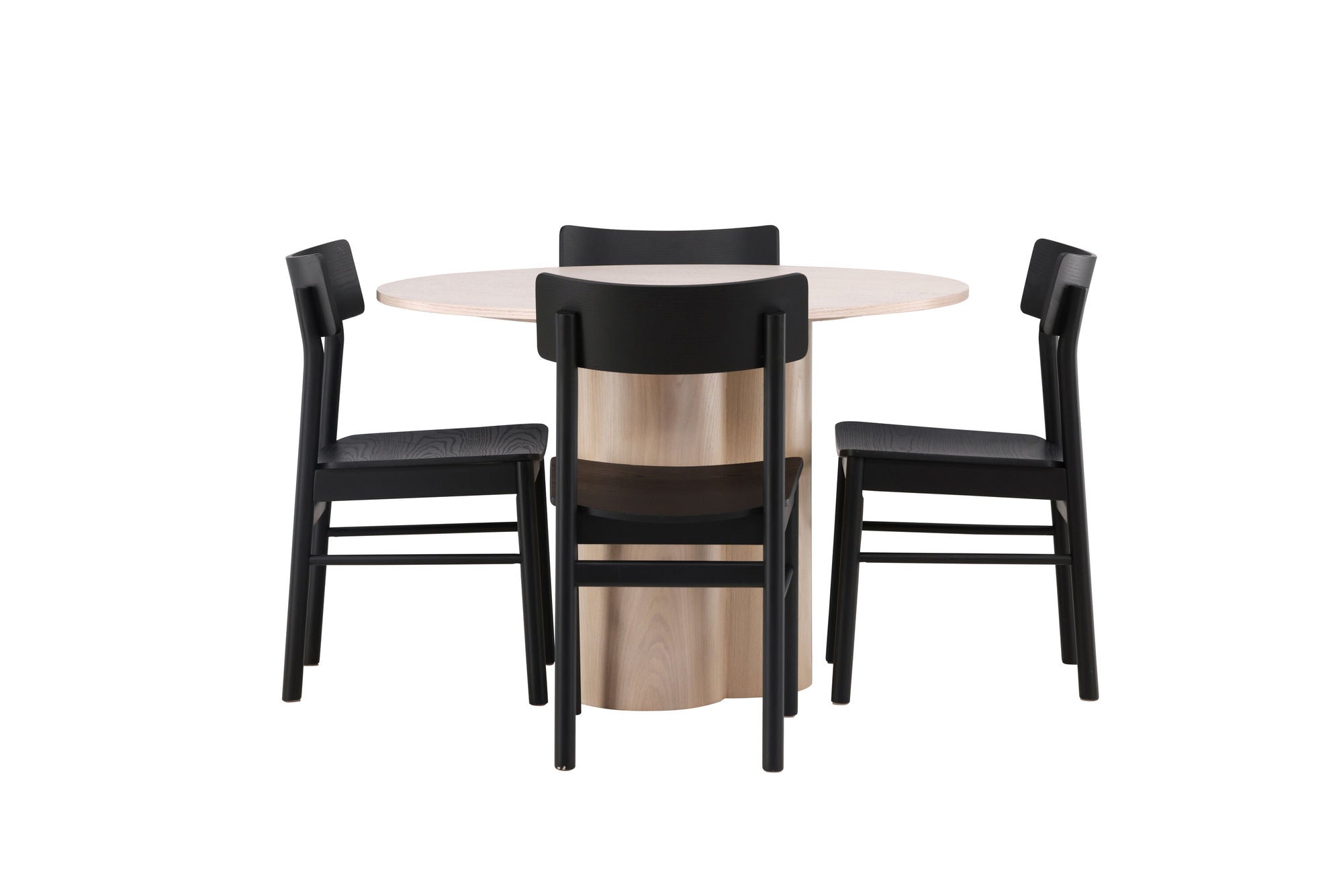 Venture Home OliviaDiningbord-WhiteWashVeneer+MontrosDiningstol-Natural/NaturalRubberwood_4