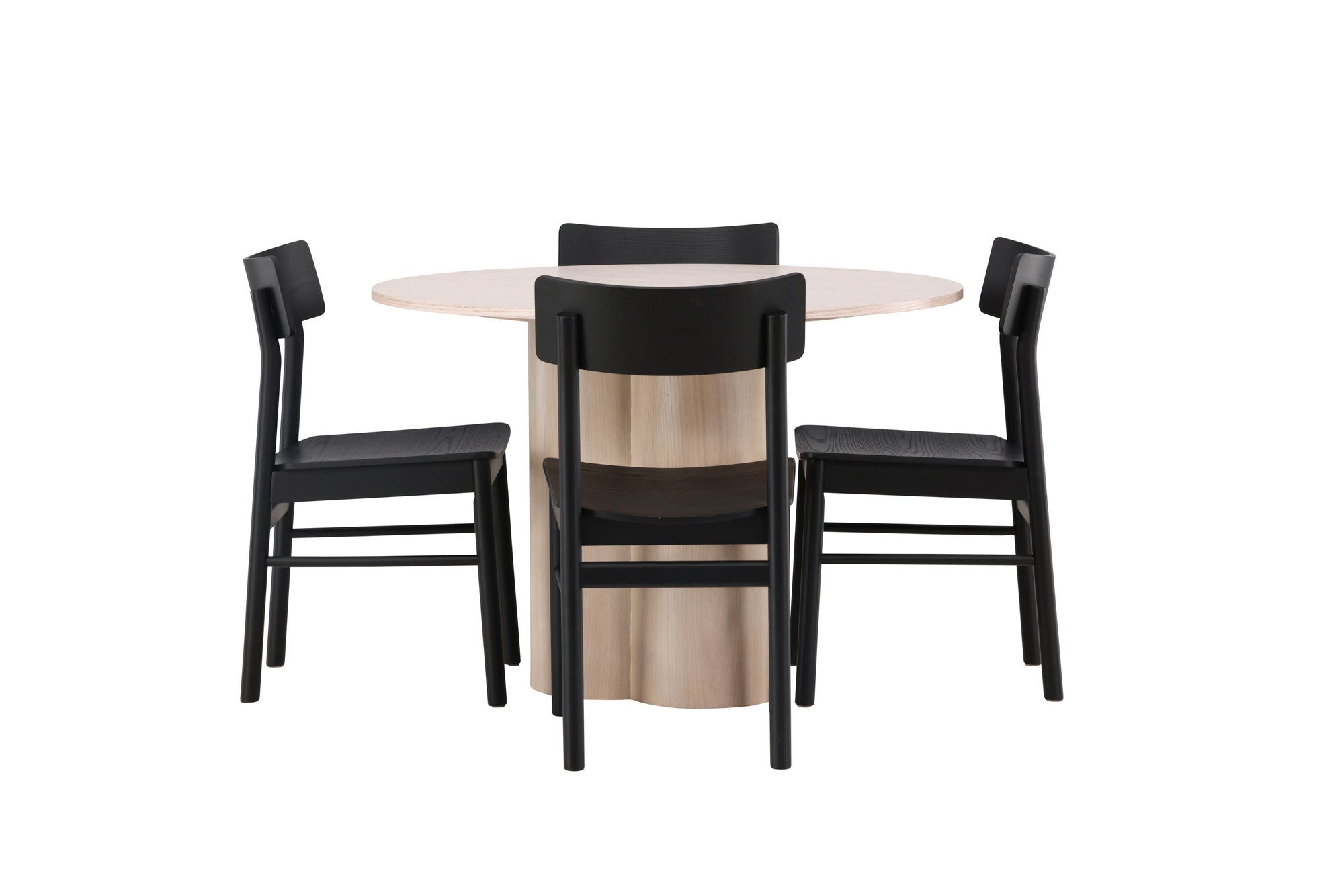 Venture Home OliviaDiningbord-WhiteWashVeneer+MontrosDiningstol-Natural/NaturalRubberwood_4
