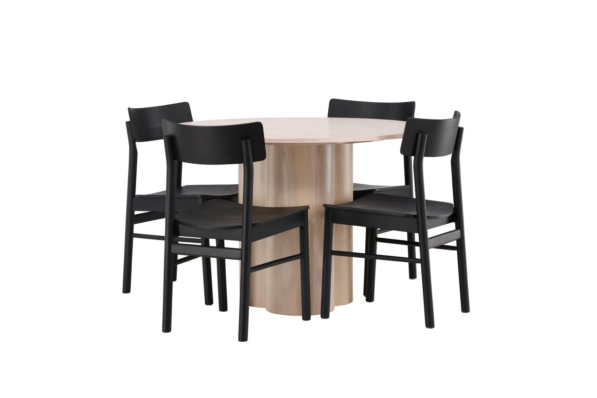 Venture Home OliviaDiningbord-WhiteWashVeneer+MontrosDiningstol-Natural/NaturalRubberwood_4