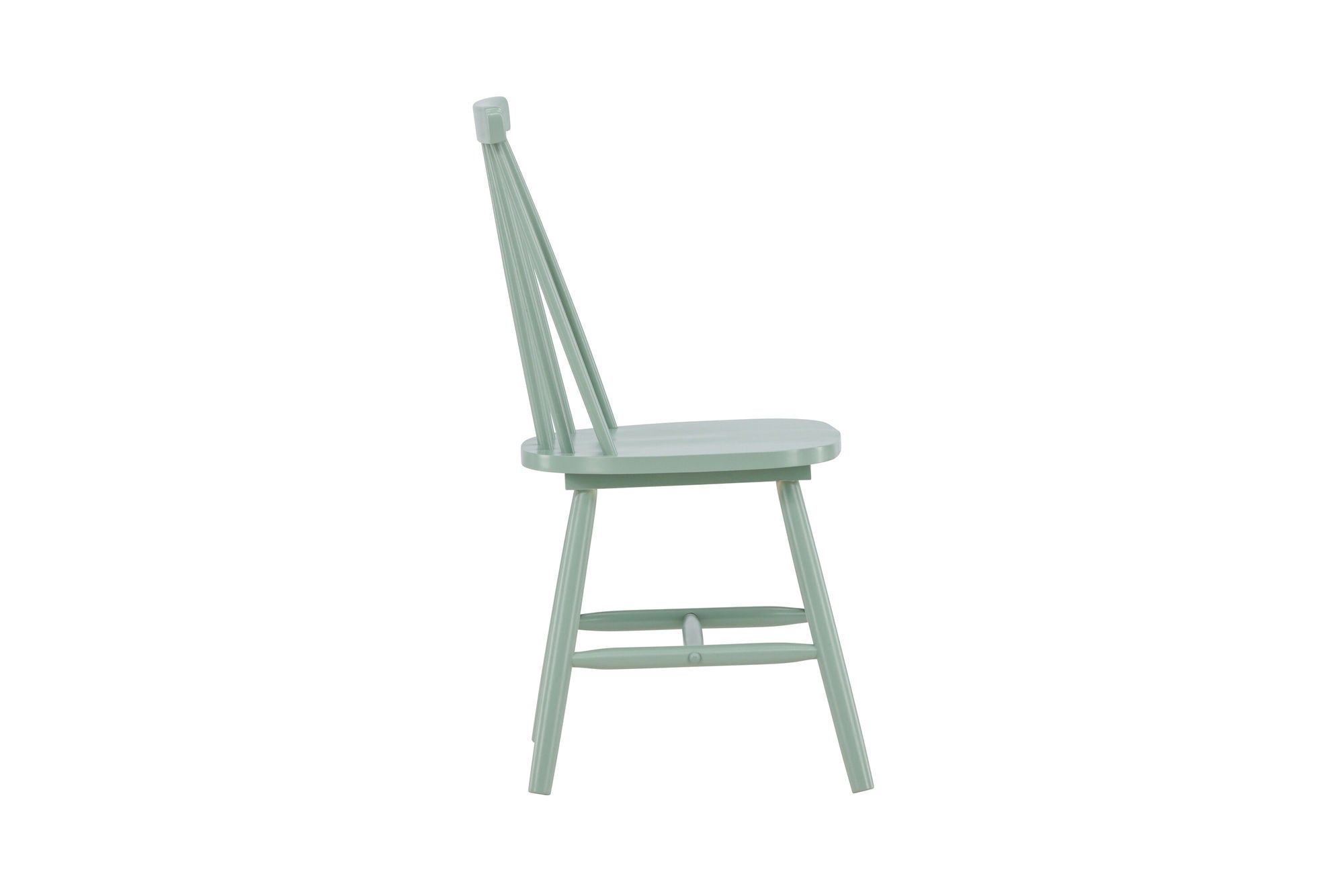 Venture Home Lönneberga Spisebordsstol 2-pack - Green / Green Solid Rubber Wood