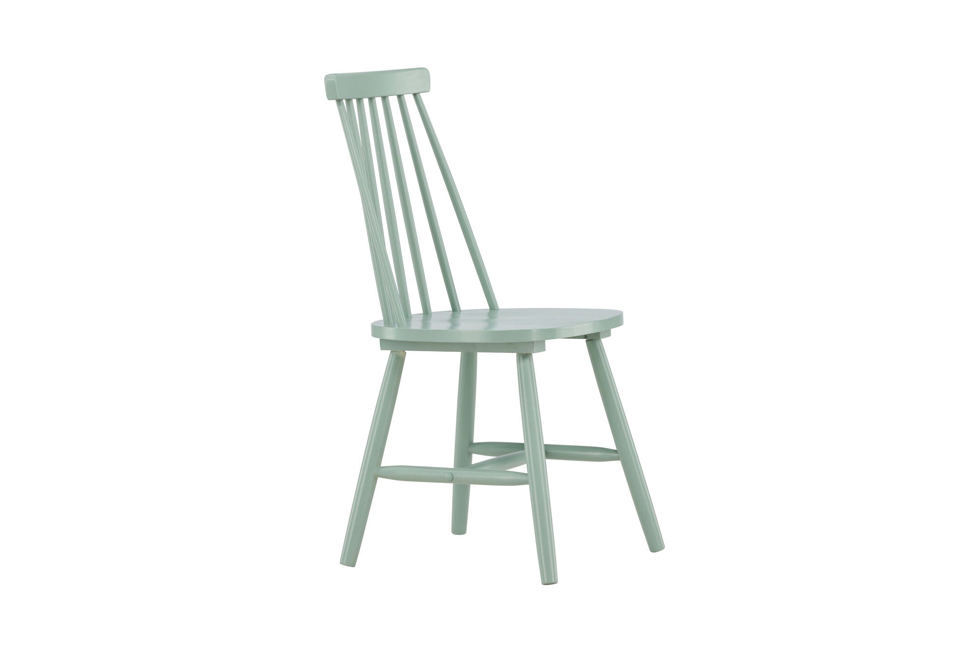Venture Home Lönneberga Spisebordsstol 2-pack - Green / Green Solid Rubber Wood
