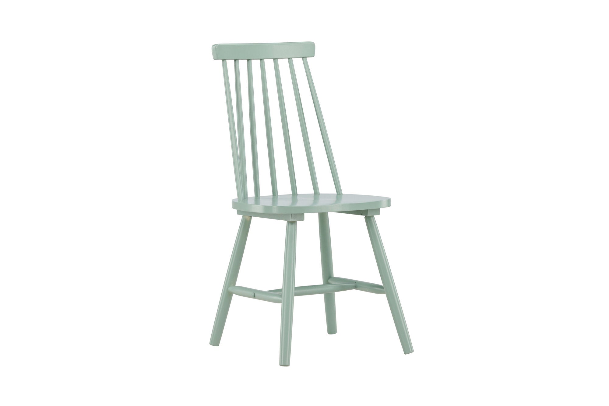 Venture Home Lönneberga Spisebordsstol 2-pack - Green / Green Solid Rubber Wood