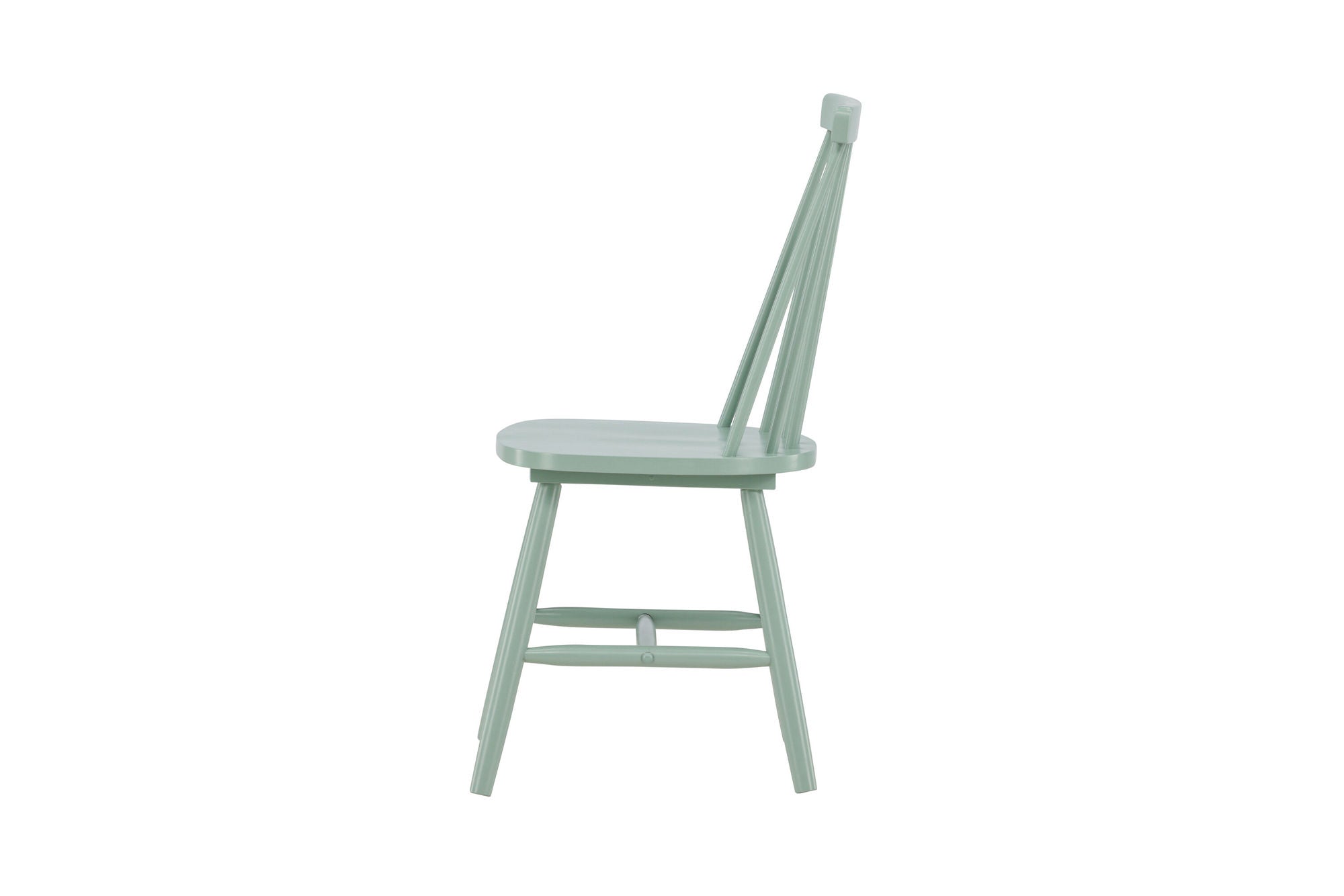 Venture Home Lönneberga Spisebordsstol 2-pack - Green / Green Solid Rubber Wood
