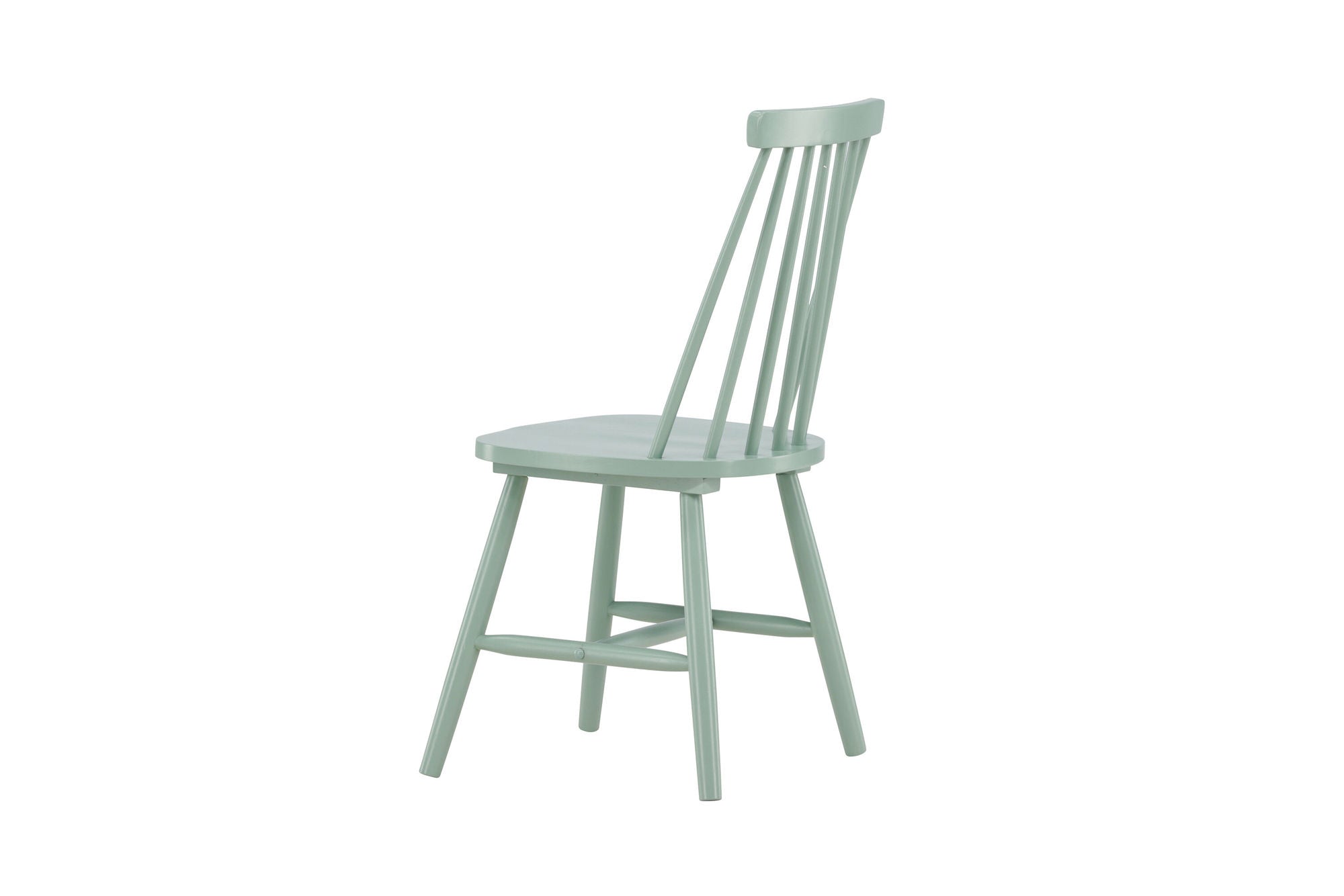 Venture Home Lönneberga Spisebordsstol 2-pack - Green / Green Solid Rubber Wood