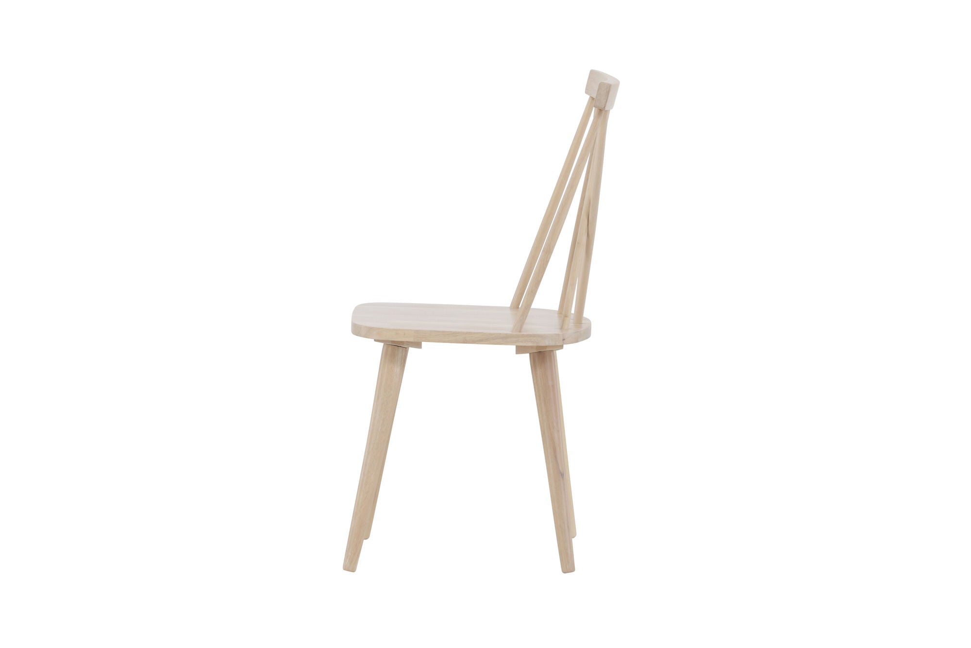 Venture Home Mariette Spisebordsstol 2-pack - Whitewash / Whitewash Solid Rubber Wood
