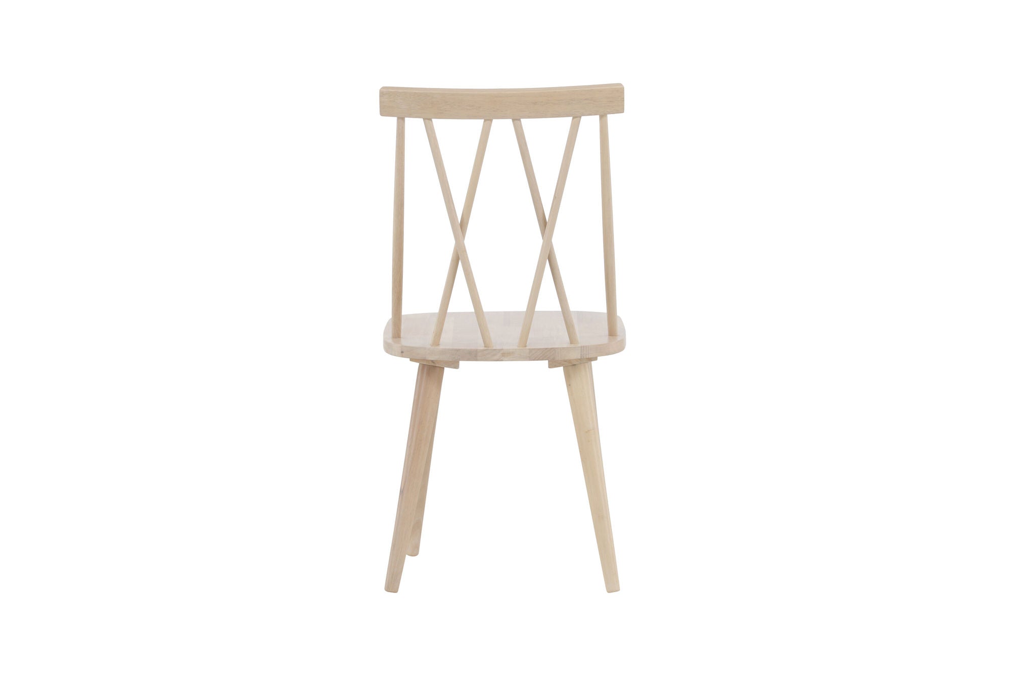 Venture Home Mariette Spisebordsstol 2-pack - Whitewash / Whitewash Solid Rubber Wood