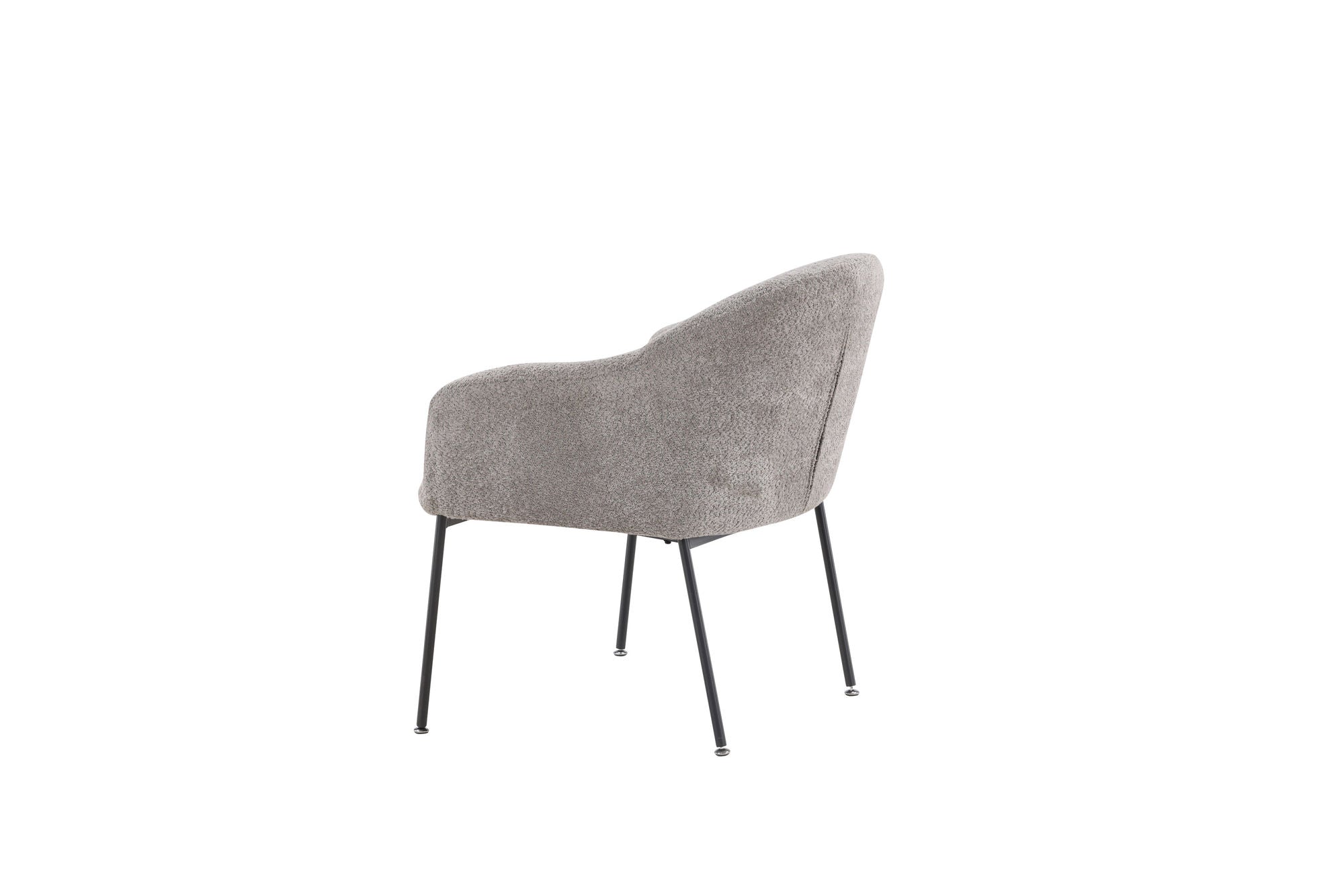 Venture Home Catania Single Sofa - Grey / Light grey Boucle