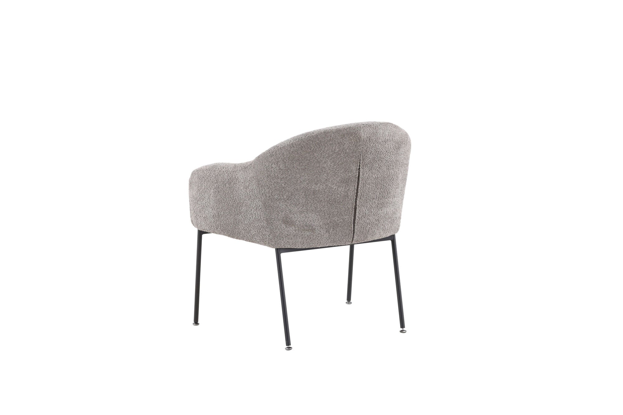 Venture Home Catania Single Sofa - Grey / Light grey Boucle