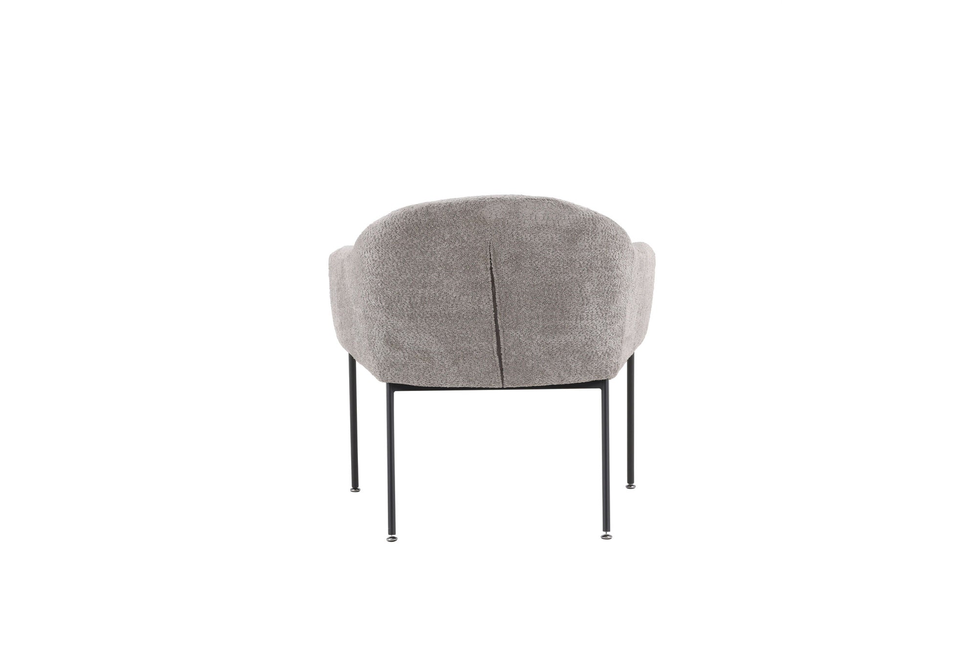 Venture Home Catania Single Sofa - Grey / Light grey Boucle