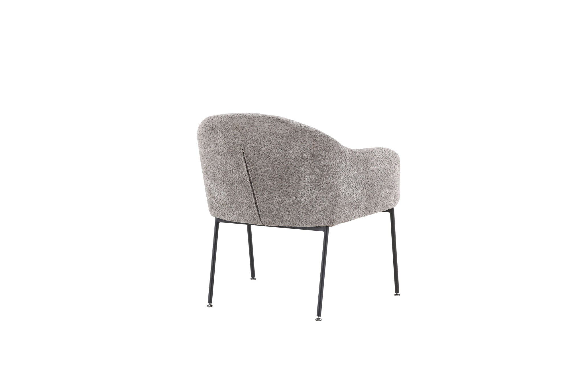 Venture Home Catania Single Sofa - Grey / Light grey Boucle