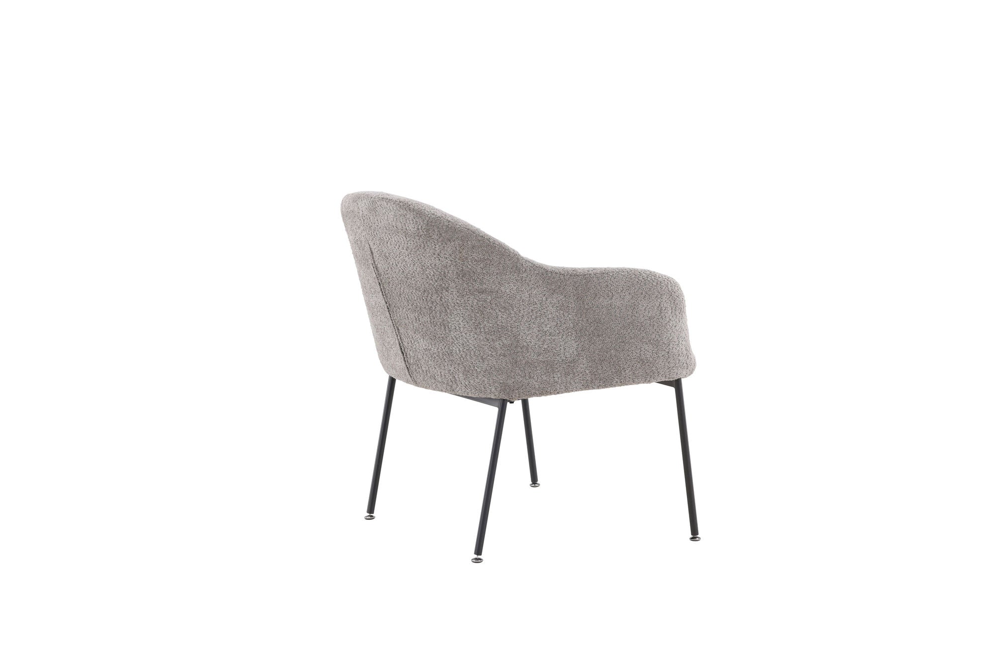 Venture Home Catania Single Sofa - Grey / Light grey Boucle