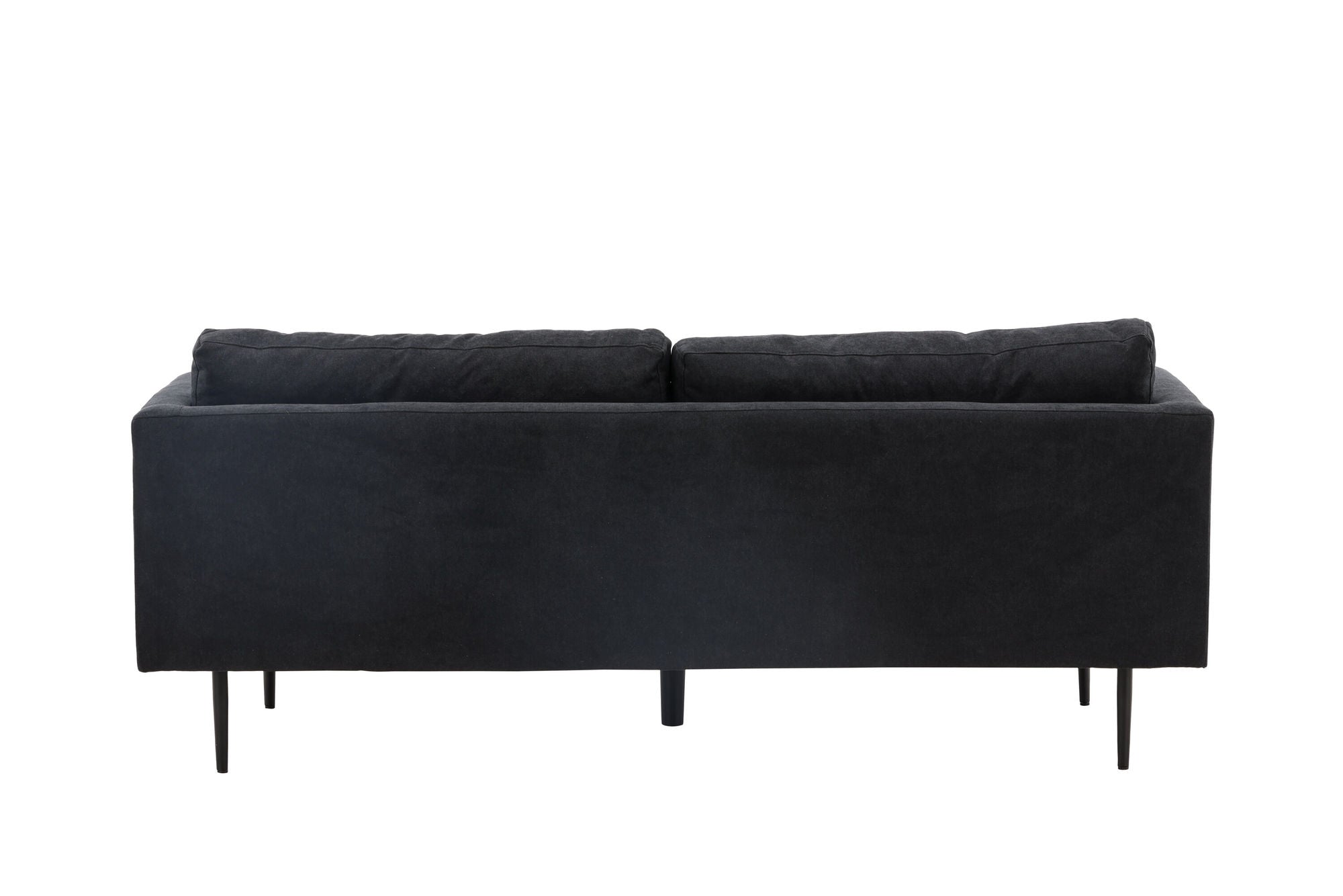 Venture Home Boom Sofa - Black / Black Fabric / linen