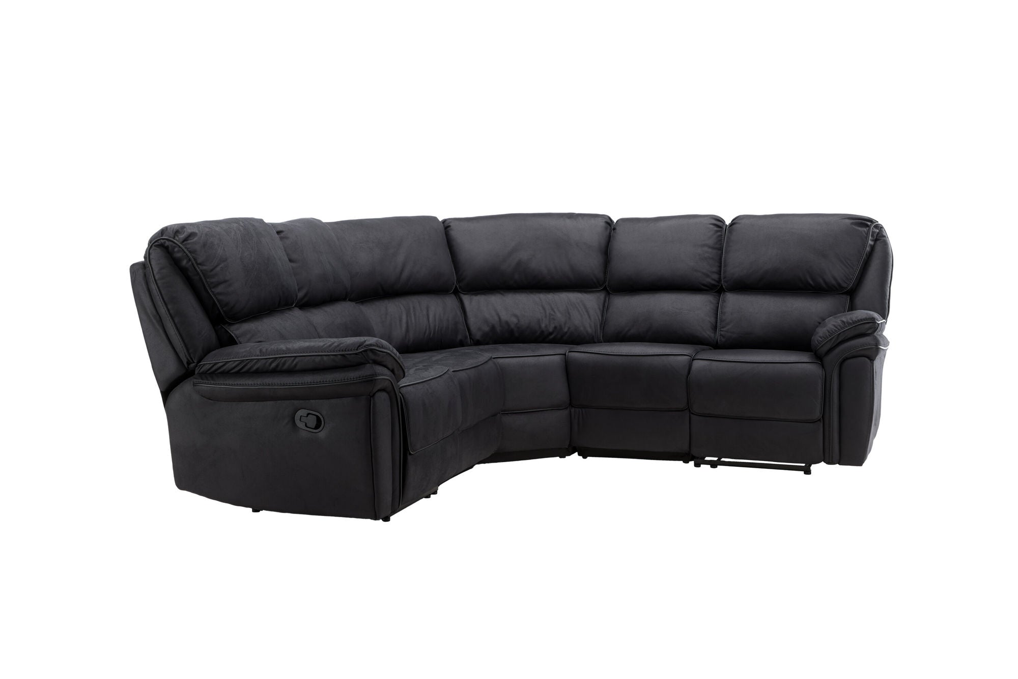Venture Home Saranda Recliner hjørne Sofa - / Black Microfibre