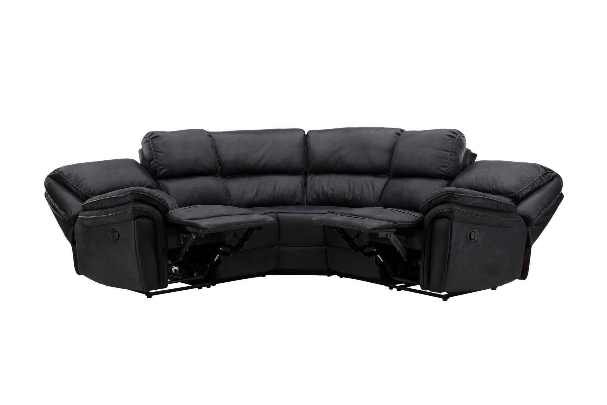 Venture Home Saranda Recliner hjørne Sofa - / Black Microfibre