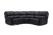 Venture Home Saranda Recliner hjørne Sofa - / Black Microfibre