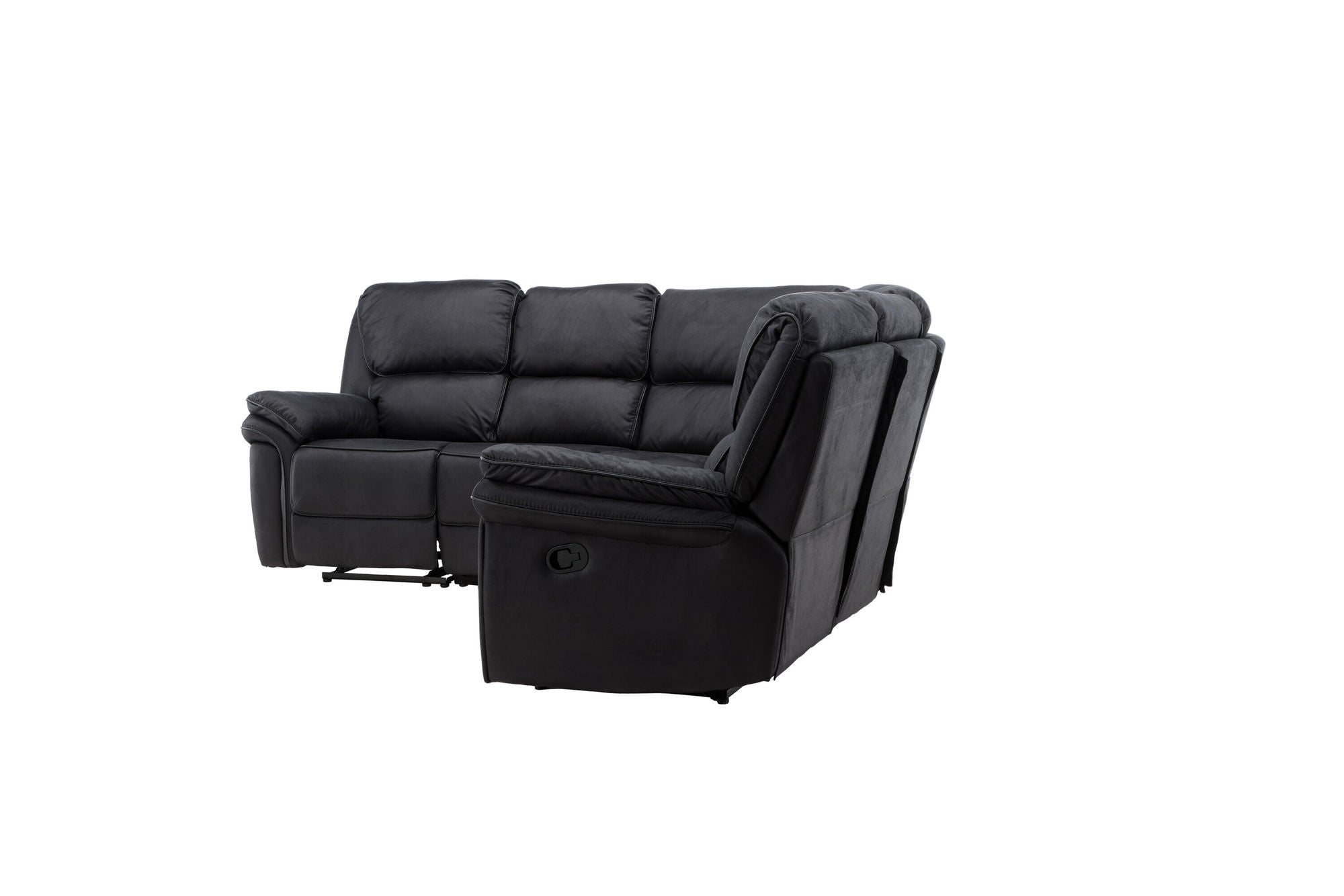 Venture Home Saranda Recliner hjørne Sofa - / Black Microfibre