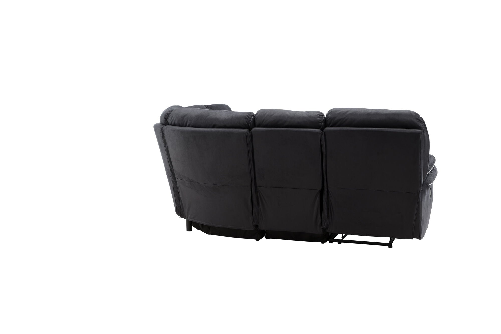 Venture Home Saranda Recliner hjørne Sofa - / Black Microfibre