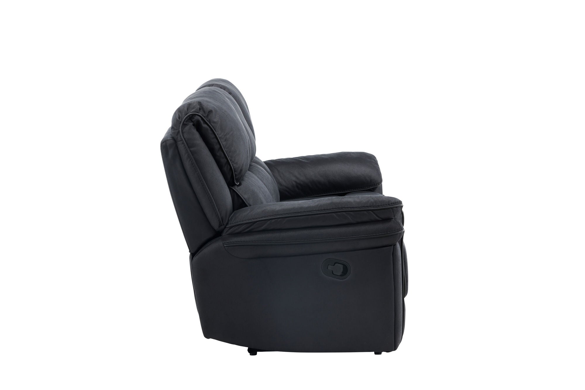 Venture Home Saranda Recliner 3-seat Sofa - / Black Microfibre