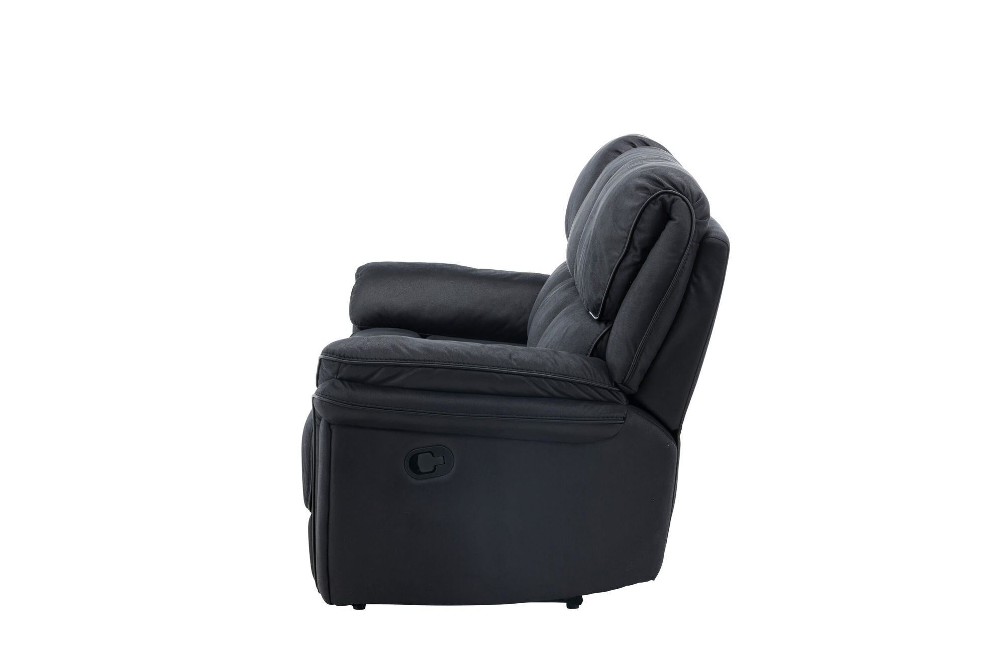 Venture Home Saranda Recliner 3-seat Sofa - / Black Microfibre