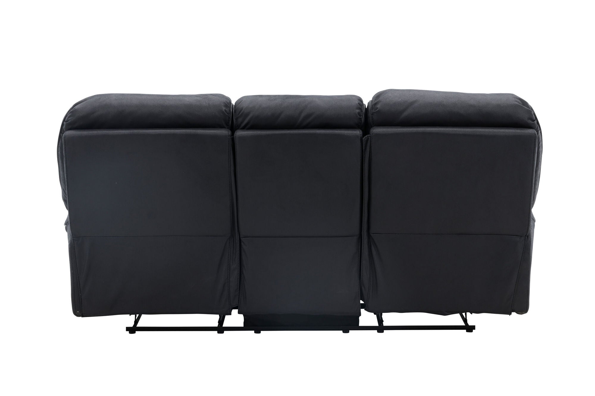 Venture Home Saranda Recliner 3-seat Sofa - / Black Microfibre