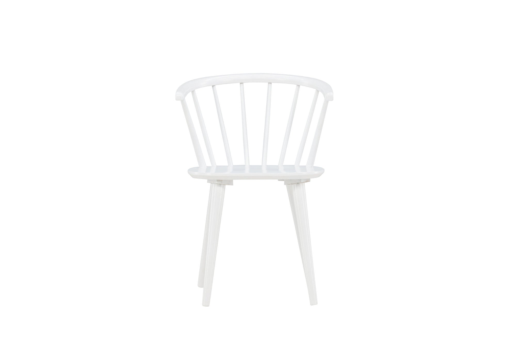 Venture Home Bobby Spisebordsstol 2-pack - White / White Solid Rubber Wood