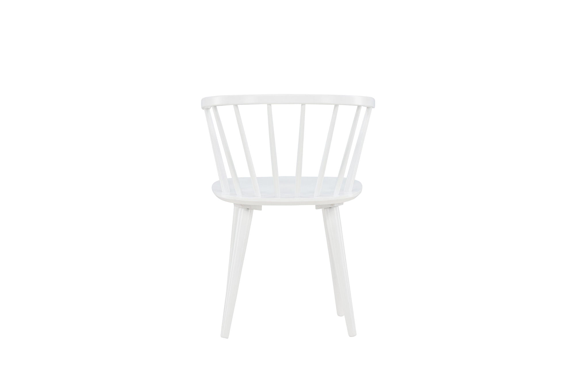 Venture Home Bobby Spisebordsstol 2-pack - White / White Solid Rubber Wood