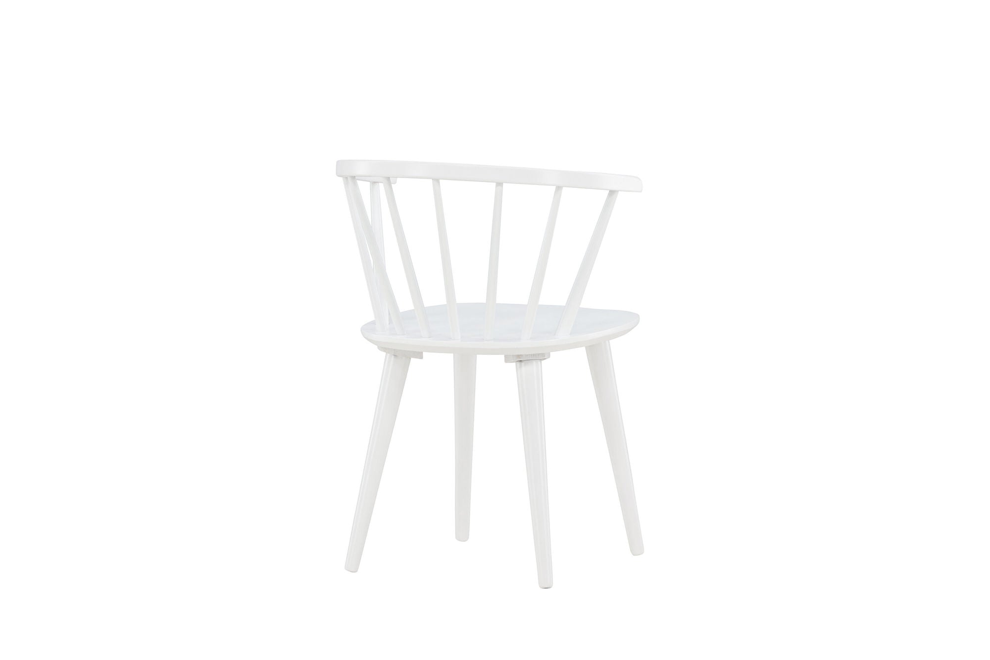 Venture Home Bobby Spisebordsstol 2-pack - White / White Solid Rubber Wood