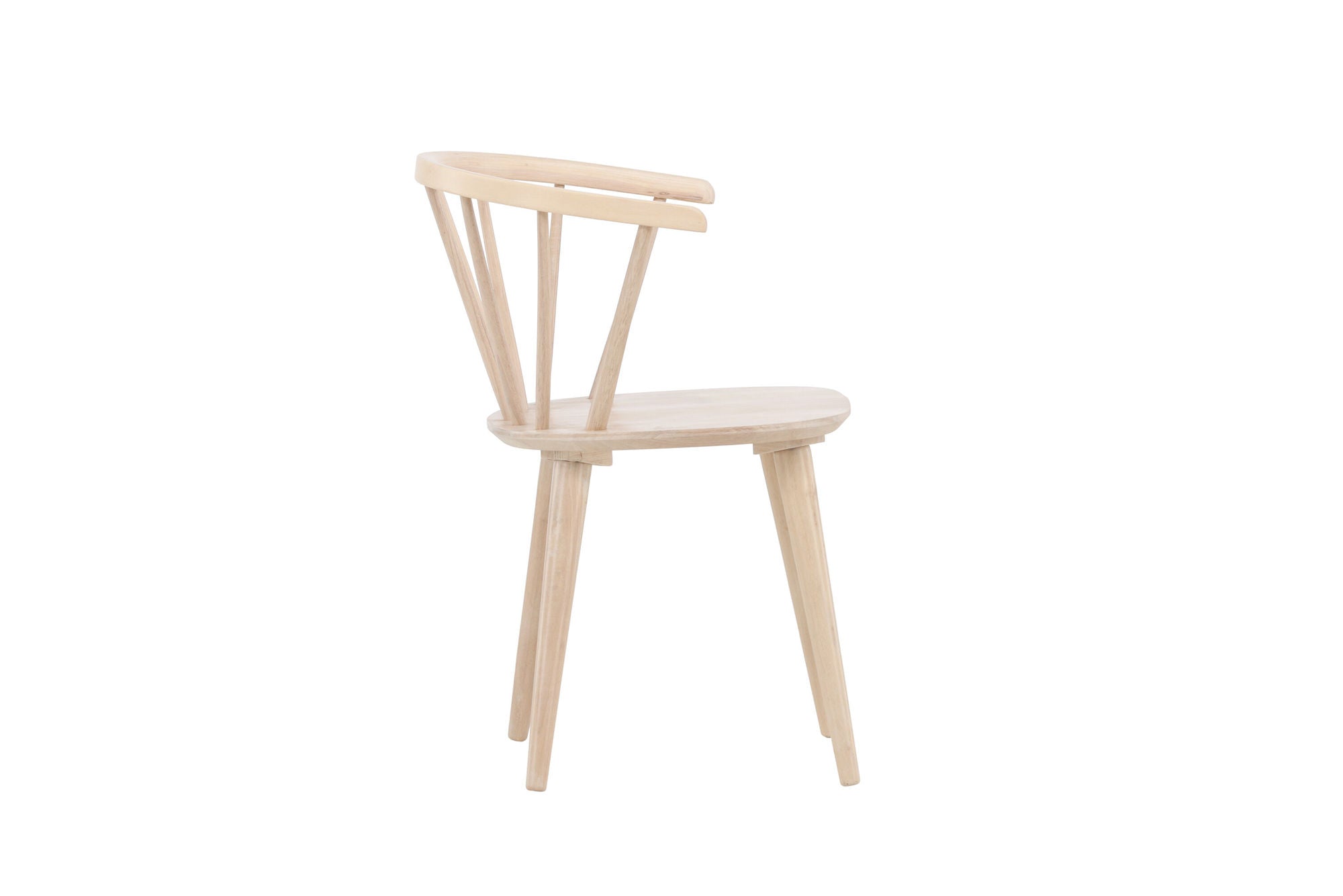 Venture Home Bobby Spisebordsstol 2-pack - Whitewash / Whitewash Solid Rubber Wood
