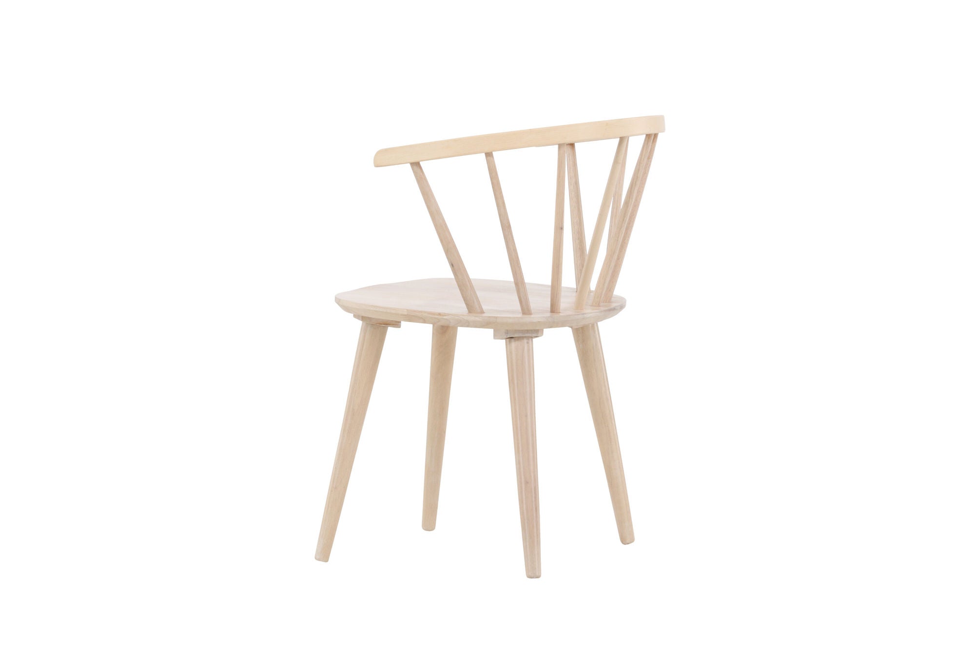 Venture Home Bobby Spisebordsstol 2-pack - Whitewash / Whitewash Solid Rubber Wood