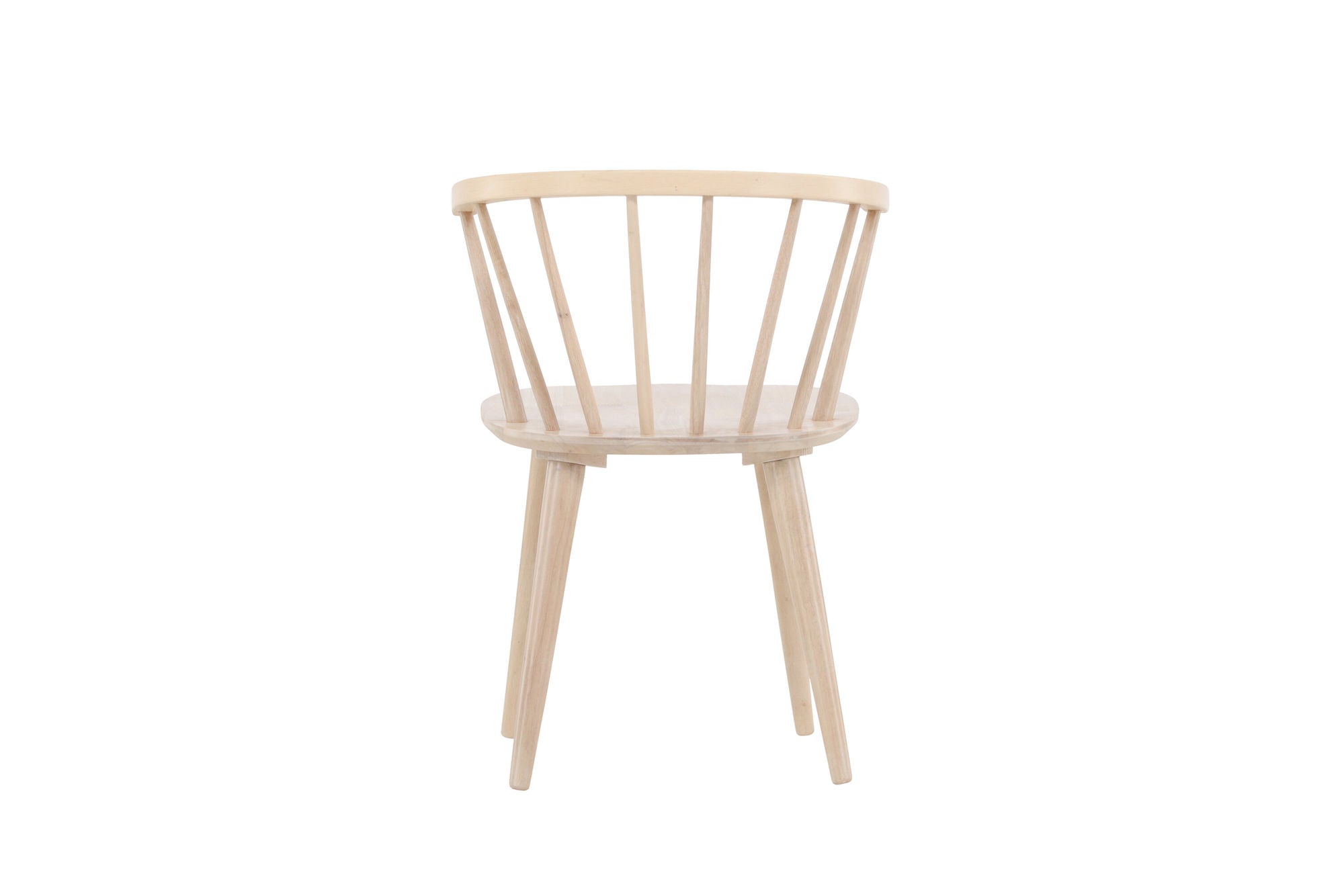 Venture Home Bobby Spisebordsstol 2-pack - Whitewash / Whitewash Solid Rubber Wood