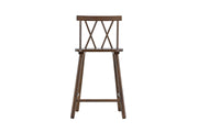 Vind Mollöström Bar stol 2-pack - Mocca / Walnut Wood