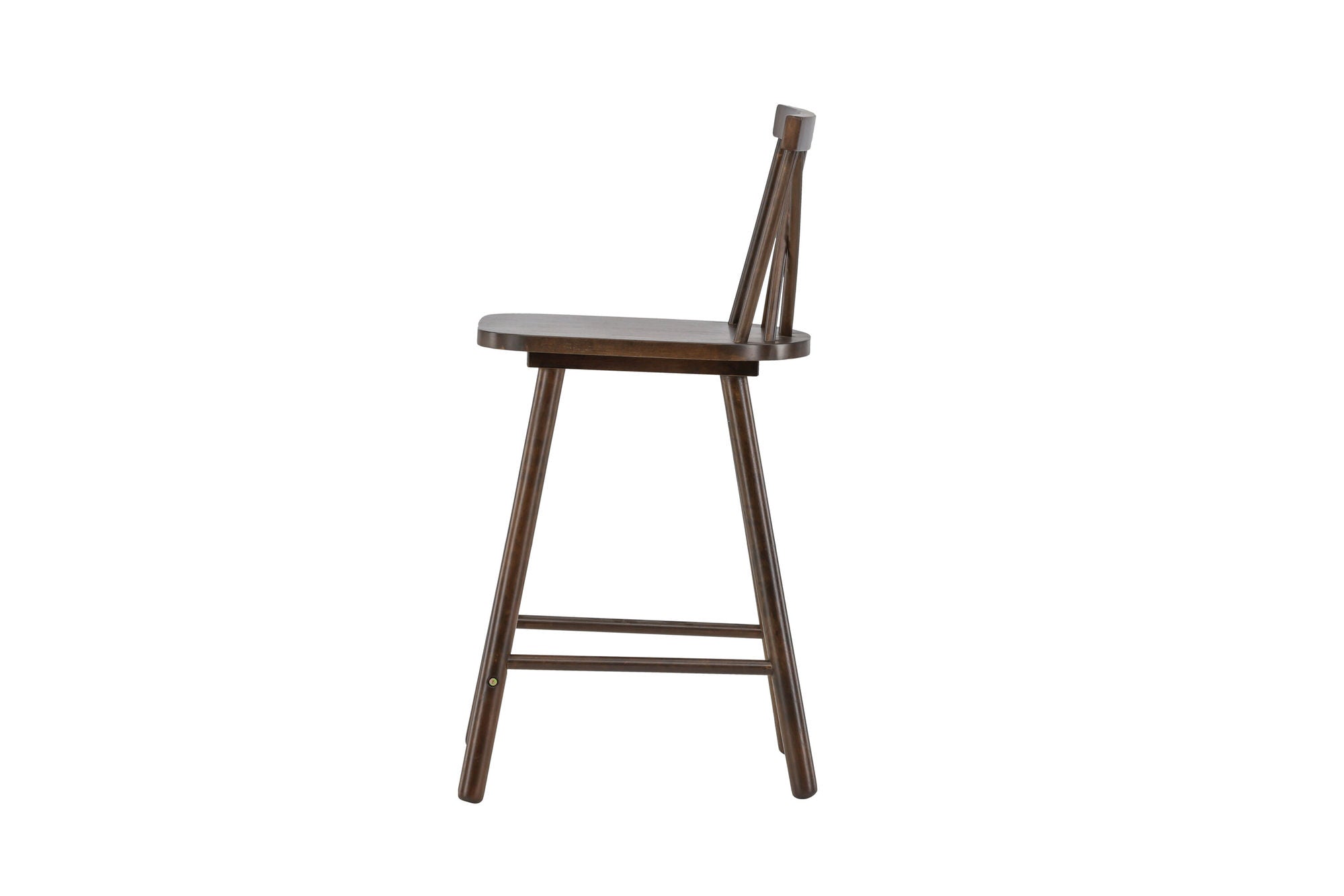 Vind Mollöström Bar stol 2-pack - Mocca / Walnut Wood