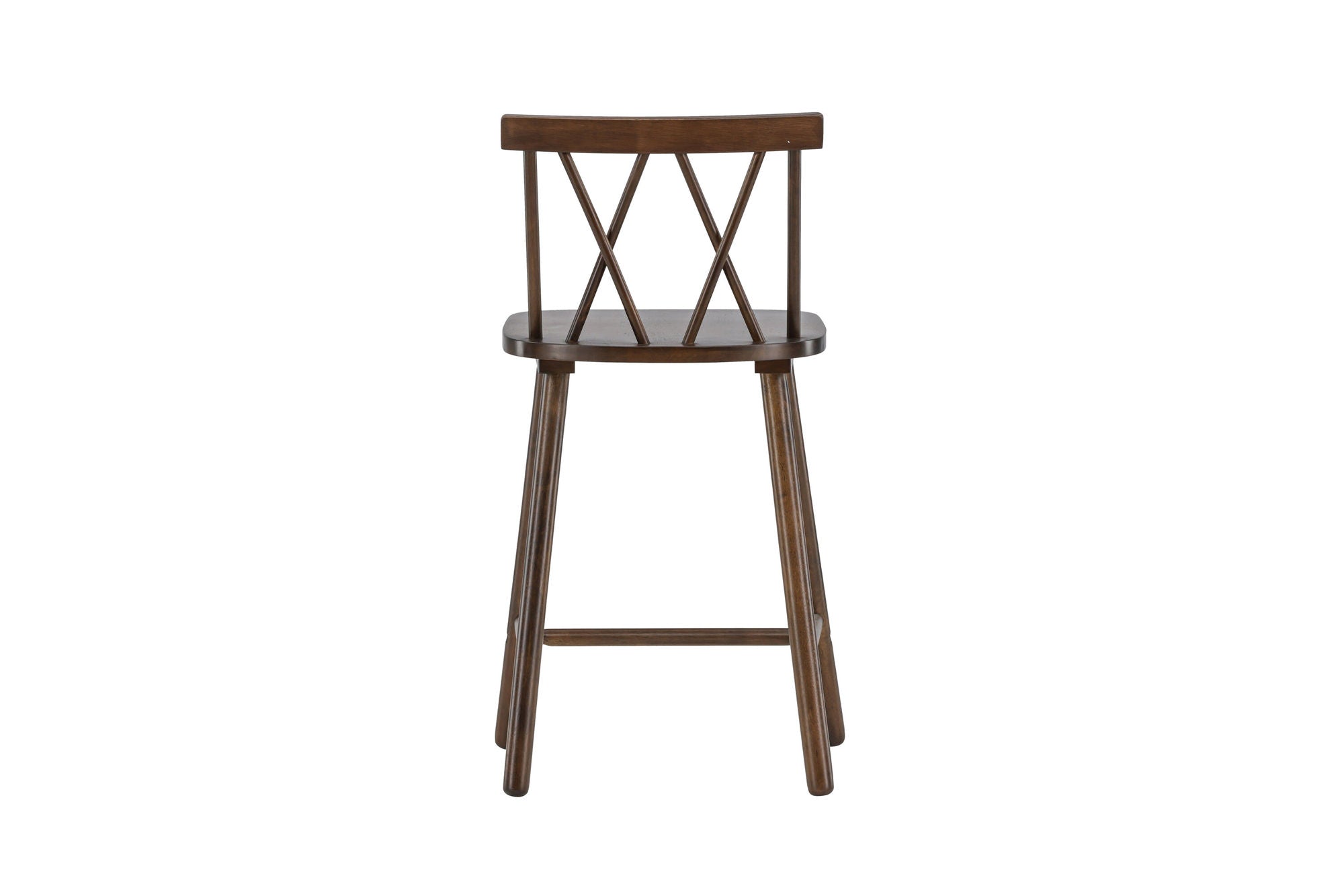 Vind Mollöström Bar stol 2-pack - Mocca / Walnut Wood