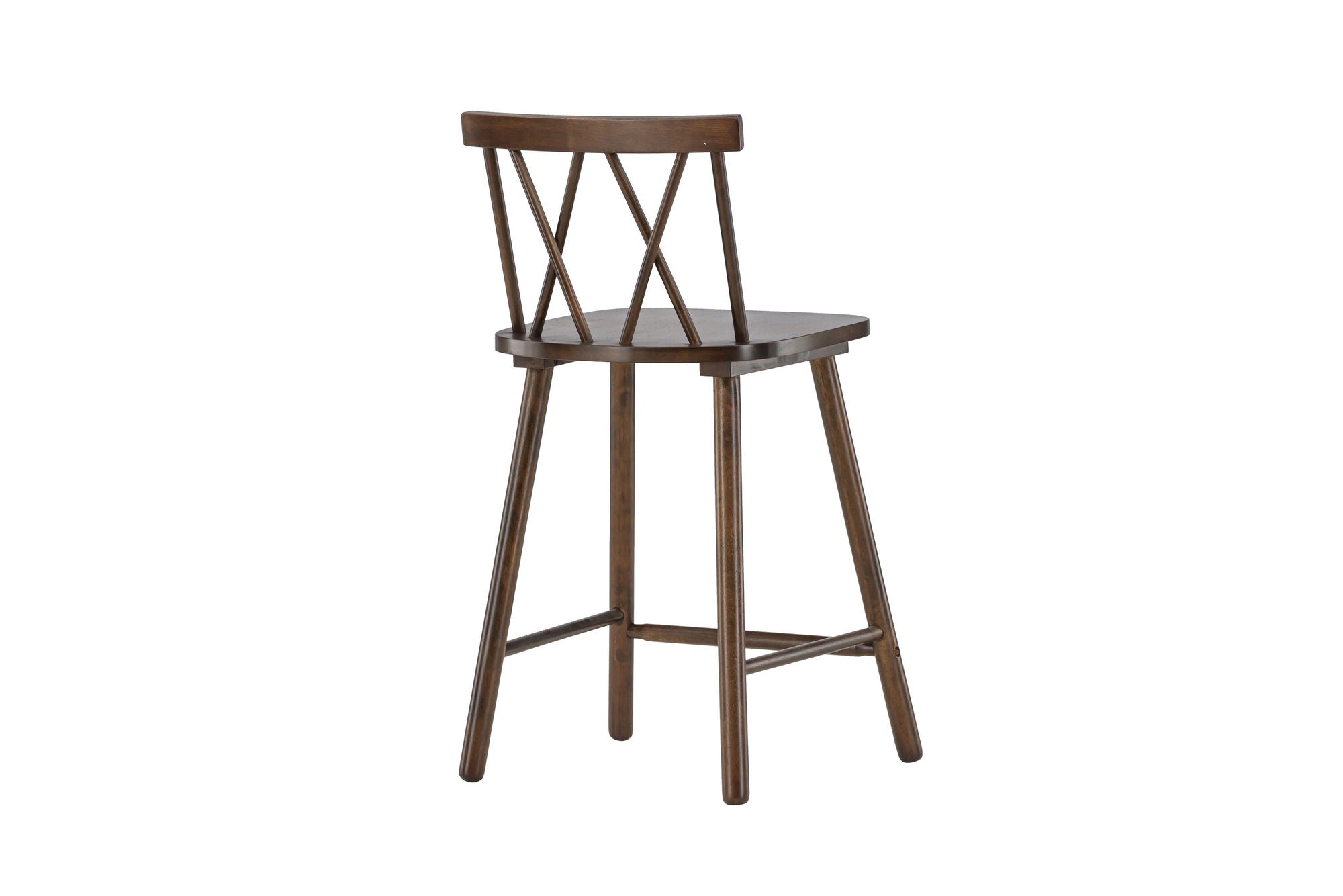 Vind Mollöström Bar stol 2-pack - Mocca / Walnut Wood