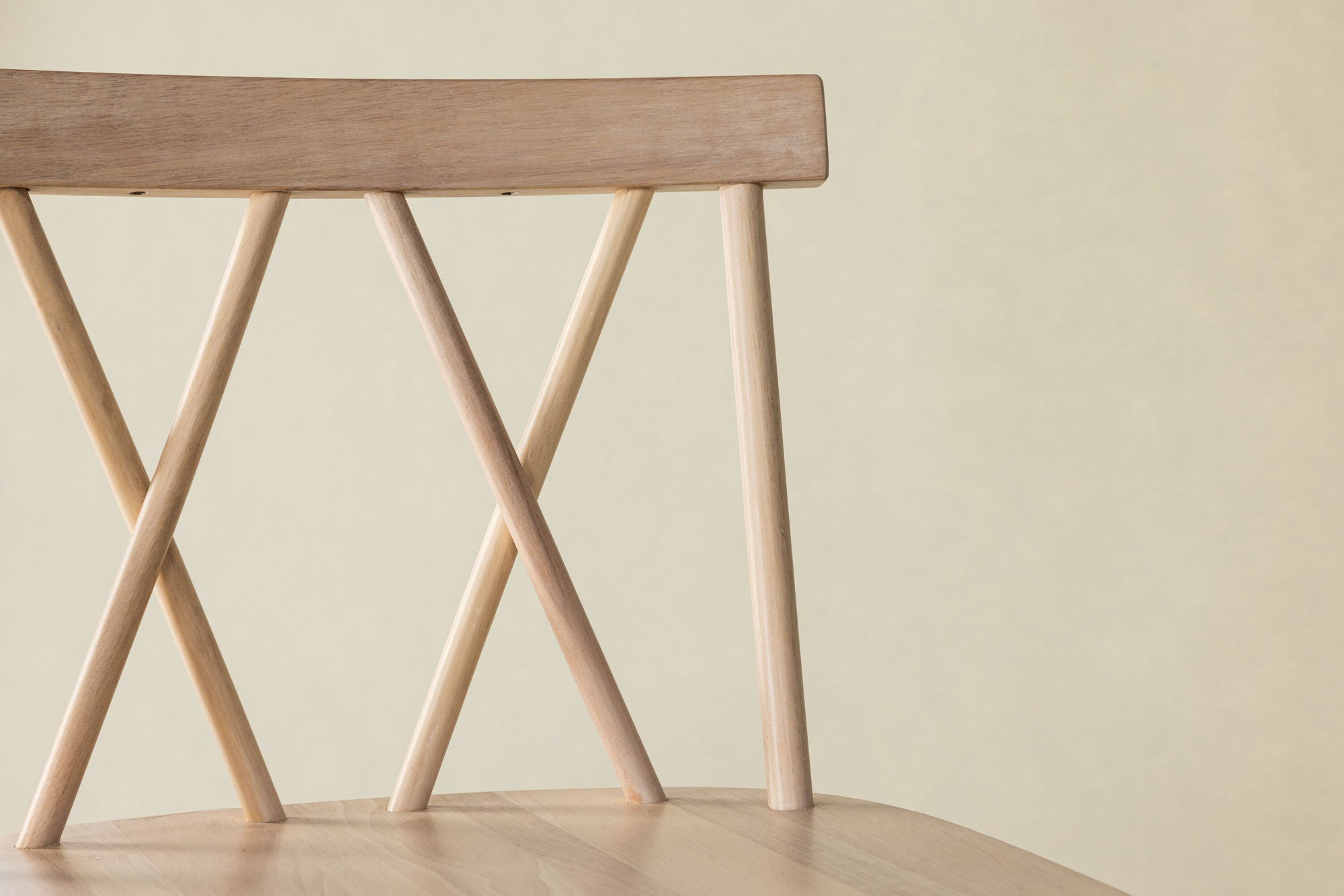 Vind Mollöström Bar stol 2-pack - Whitewash / Wood