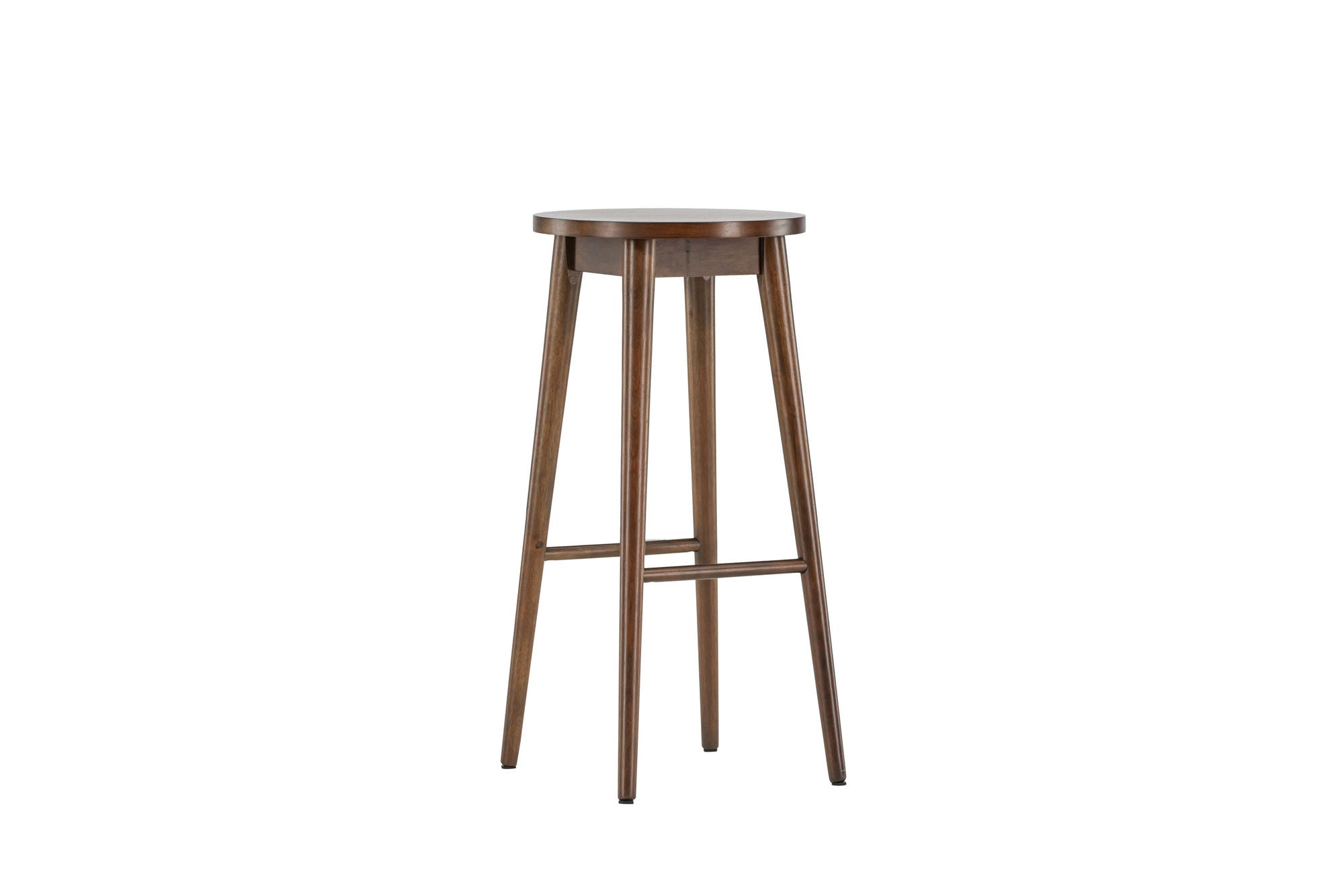 Vind Mollösand Bar stol 2-pack - Mocca / Walnut Wood