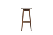 Vind Mollösand Bar stol 2-pack - Mocca / Walnut Wood