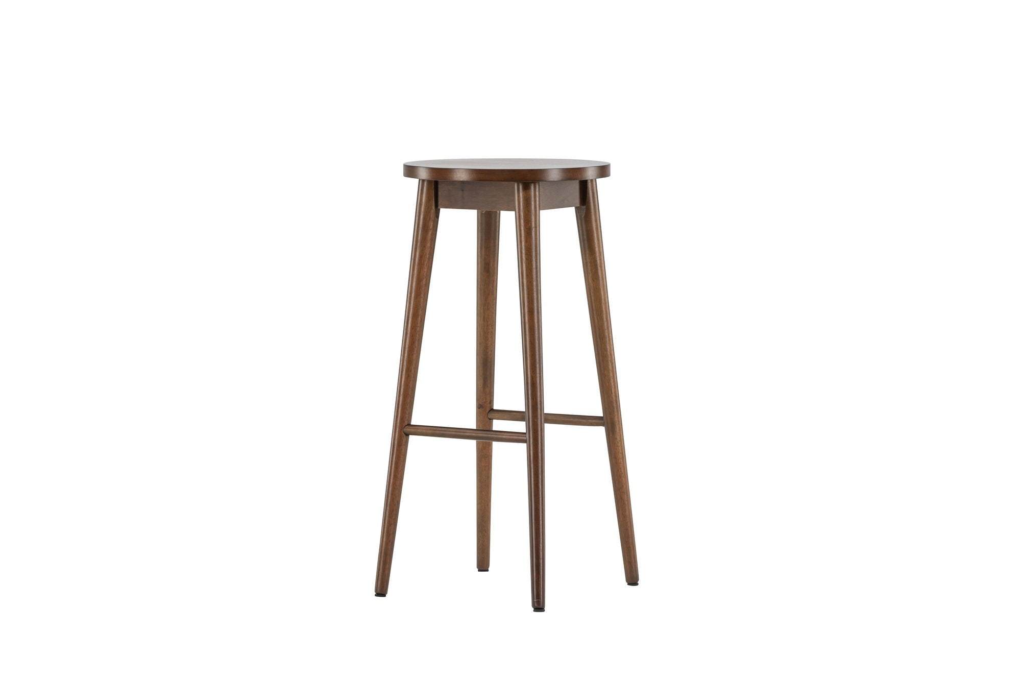 Vind Mollösand Bar stol 2-pack - Mocca / Walnut Wood